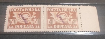 Polska Fi D 117** nadruk Groszy1949