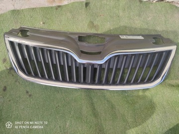 Atrapa Grill Skoda Rapid oryginal 5JA853668