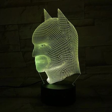 LAMPA 3D LED USB BATMAN FILM LAMPKA NOCNA PREZENT