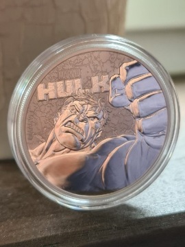 Hulk marvel 1oz silver 