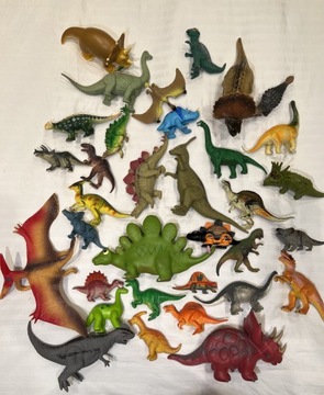 Zestaw kolekcjonerski dinozaurów 
