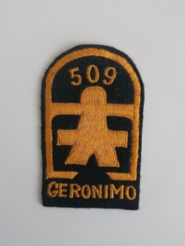 Naszywka 509th Infantry Airborne Geronimo US Army
