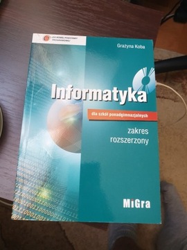 Informatyka zakres rozszerzony