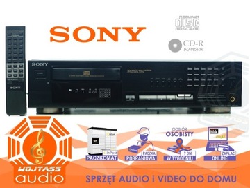 Odtwarzacz CD Sony * czyta CD-R * CDP-461 wysoki