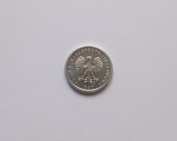 Moneta 1 zł 1990r. PRL