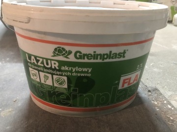 Lazur akrylowy Greinplast 2,7l (Fla sat) 