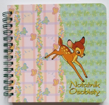 Bambi - notatnik osobisty.