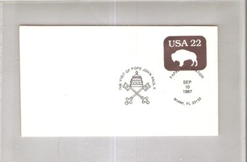 USA 1987r.  3 Pielgrzymka  J.P. II  do  USA