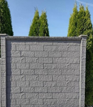 Ogrodzenie betonowe płyty betonowe płot betonowy