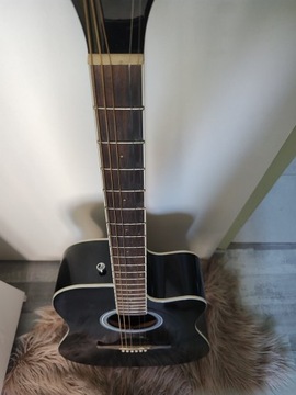 Gitara elektroakustyczna Fender 125 BLK