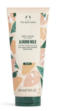 the body shop body lotion almond milk migdał 200 