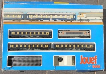 zestaw kolejki Jouef lokomotywa + 3 wagony orient ekspres