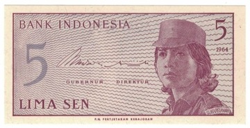 INDONEZJA 5 SEN 1964 r