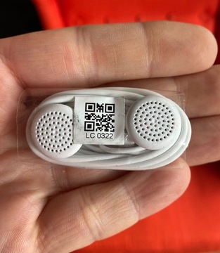 Nowe Słuchawki Huawei LC 0322 douszne Białe