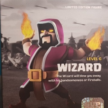  Clash of Clans wizard level 6 figure 