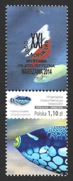 2014r. Znaczek Fi. 4570 z przywieszką **.