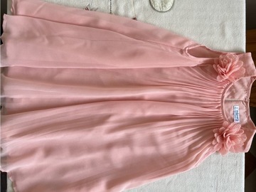 Mayoral-piękna brzoskwiniowa sukienka-116