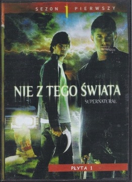 NIE Z TEGO ŚWIATA Supernatural sezon 1 nap PL 6DVD