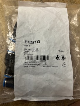 Festo Łącznik wtykowy Y QSY-8 10szt. Nowe