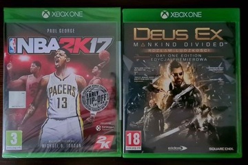 Deus Ex  Mankind Divided i NBA2K17