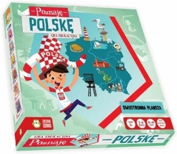 Poznaję Polskę Zielona Sowa gra edukacyjna