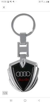 Breloczek do kluczy logo AUDI 