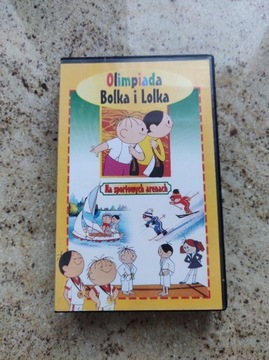 Olimpiada Bolka i Lolka kaseta VHS 