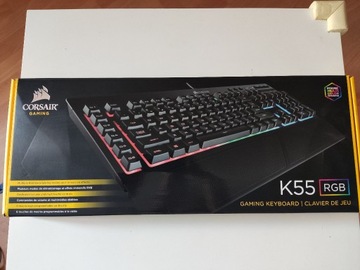 CORSAIR Klawiatura gamingowa K55 RGB