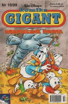 Komiks Gigant nr 10/99 Kosmiczne Wrota