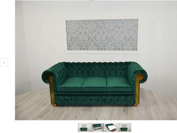 sofa chesterfield glamour