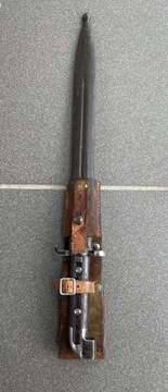 Bagnet Mauser 1914 z żabką Szwecja