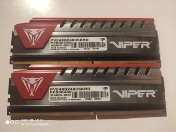 Patrion Viper 8GB(2x4GB) PC4-19200 CL15