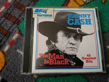 Johnny Cash The Man In Black 40 Greatest Hits Q64