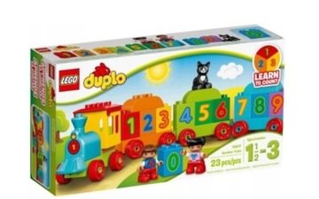 LEGO DUPLO 10847 POCIĄG Z CYFERKAMI