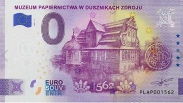 0 euro - muzeum w Dusznikach Zdroju