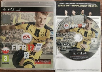 FIFA 17 na PS3. Komplet po Polsku. 