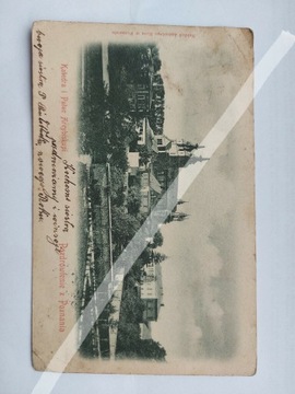 Poznań katedra pałac 1899 r pocztówka 