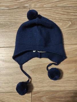Zimowa czapeczka dla dzieci, niemowląt 44/47cm r.M