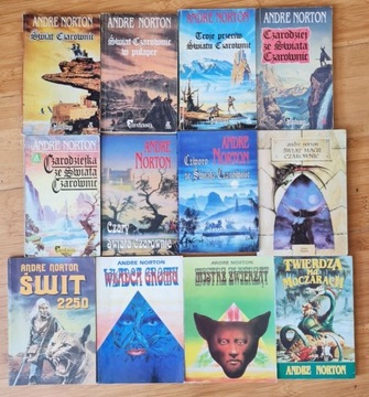 Andre Norton - zestaw 26 książek