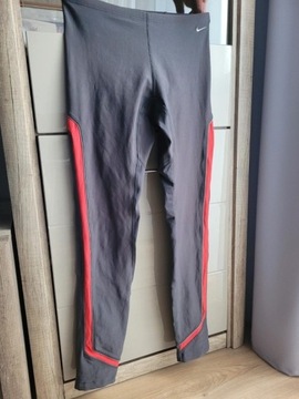 Szare legginsy sportowe Nike roz. M/L