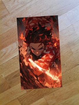 Plakat 21x29cm Demon Slayer Kimetsu no Yaiba anime