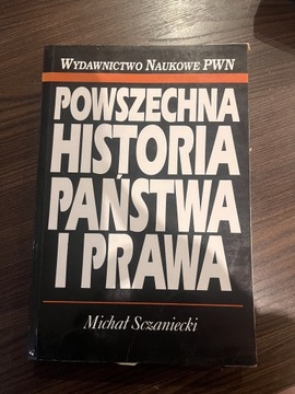 Powszechna historia państwa i prawa Sczaniecki