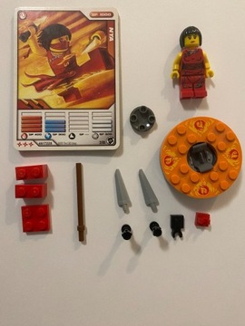 Zestaw Lego Ninjago 2172 Nya + spinner + karty