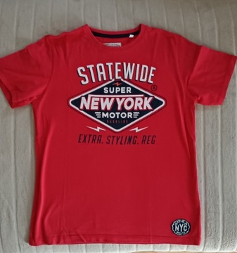 T-shirt NEW YORK bawełna C&A r.158/164