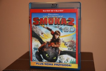Film, Jak Wytresować Smoka 2,  Blu-Ray 3D/2D