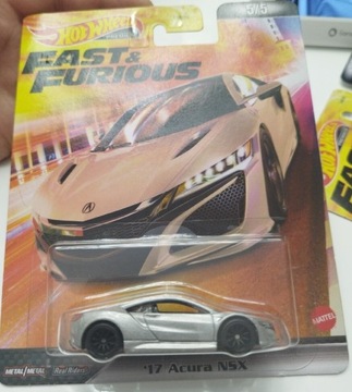 Hot wheels premium Honda nsx acura fastfurious 