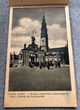 Jasna Góra 9 pocztówek 1953