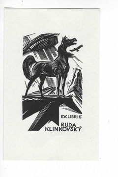 EX17 Exlibris Emil Kotrba dla Rudy Klinkovskiego