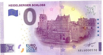Banknot 0 EUR Heidelberger Schloss