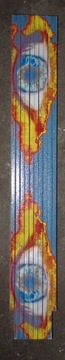 Kolorowy metr stolarski, miara drewniana zollstock